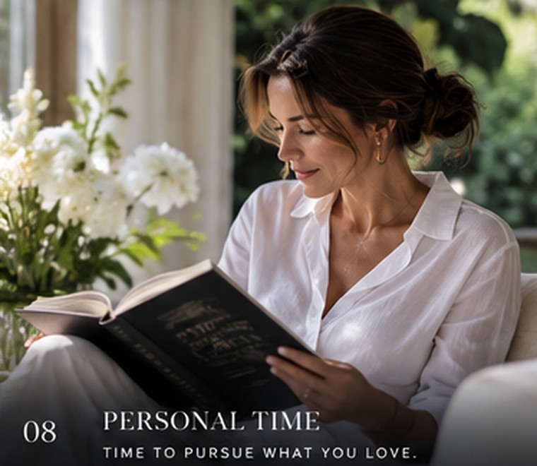 An elegant everyday moment